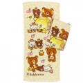 Japan San-X Rilakkuma Fluffy Towel - Honey 2 pcs - 1