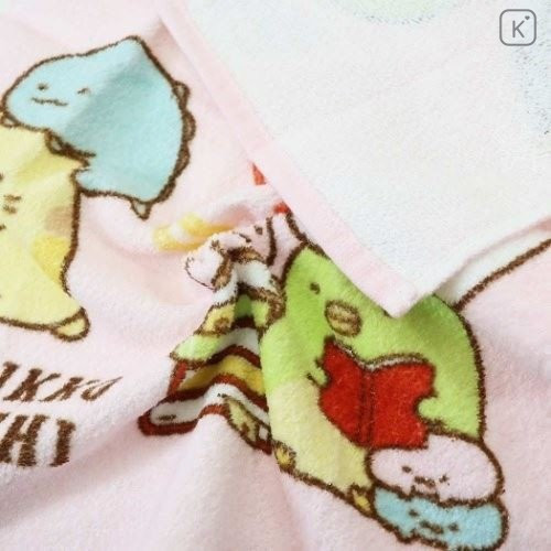Japan Sumikko Gurashi Fluffy Towel - Pink 2 pcs - 3