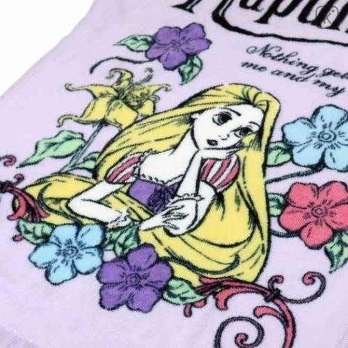 Japan Disney Fluffy Towel - Rapunzel Purple - 3