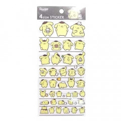 Japan Sanrio 4 Size Sticker - Pompompurin