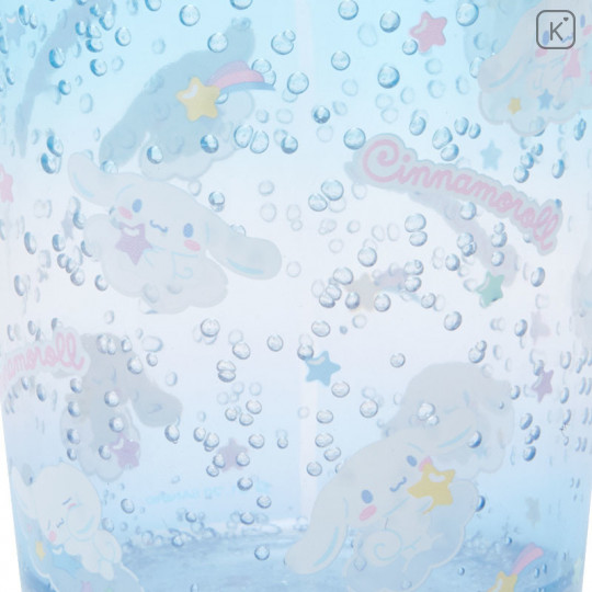Japan Sanrio Acrylic Tumbler Clear Airy - Cinnamoroll - 3