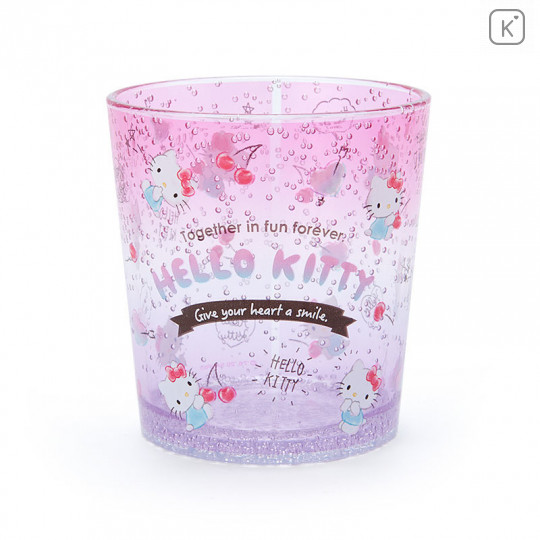 Japan Sanrio Acrylic Tumbler Clear Airy - Hello Kitty - 1