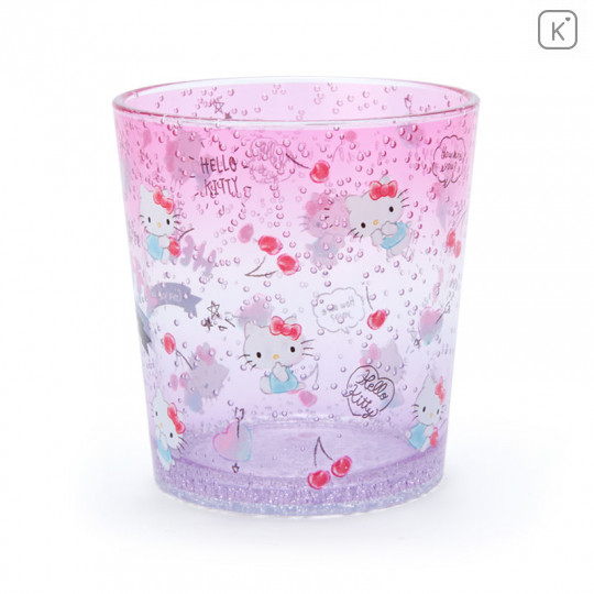Japan Sanrio Acrylic Tumbler Clear Airy - Hello Kitty - 2