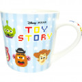 Japan Disney Ceramic Mug - Toy Story Characters Light Blue - 1