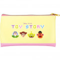 Japan Disney Pouch Makeup Bag Pencil Case - Toy Story Characters Yellow - 2