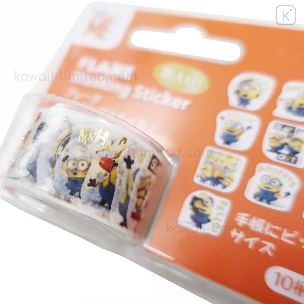 Japan Minions 4 Size Sticker