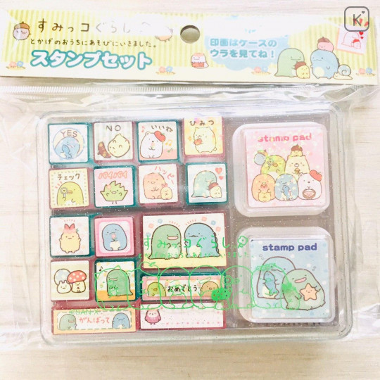 Japan San-X Stamp Chops Set (M) - Sumikko Gurashi / FT40701 - 1