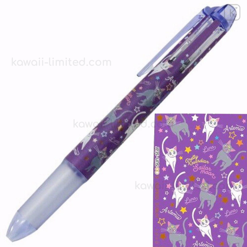 Japan Sailor Moon Hi Tec C Coleto 4 Barrel Luna Artemis Kawaii Limited