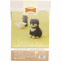 Japan Hamanaka Wool Needle Felting Kit - Black Shiba Inu - 3