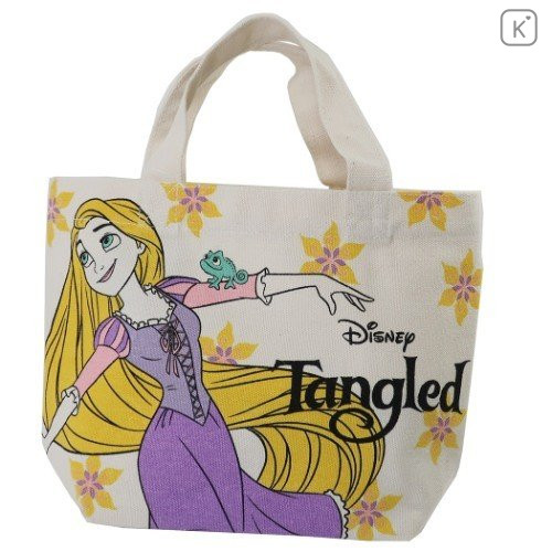 Japan Disney Cotton Tote Bag - Rapunzel - 1