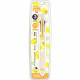 Japan San-X FriXion Ball 3 Slim Multi Color Erasable Gel Pen - Rilakkuma / Lemon
