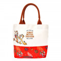 Japan Disney Store Canvas Tote Bag - Chip & Dale Happy Always Better Together - 1