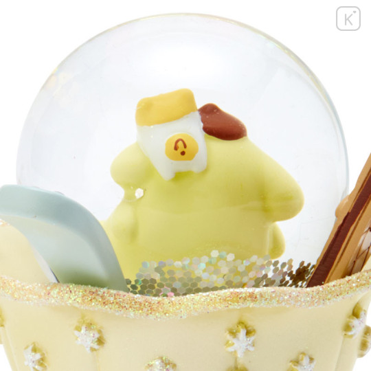 Japan Sanrio Snow Globe - Pompompurin 2019 - 4