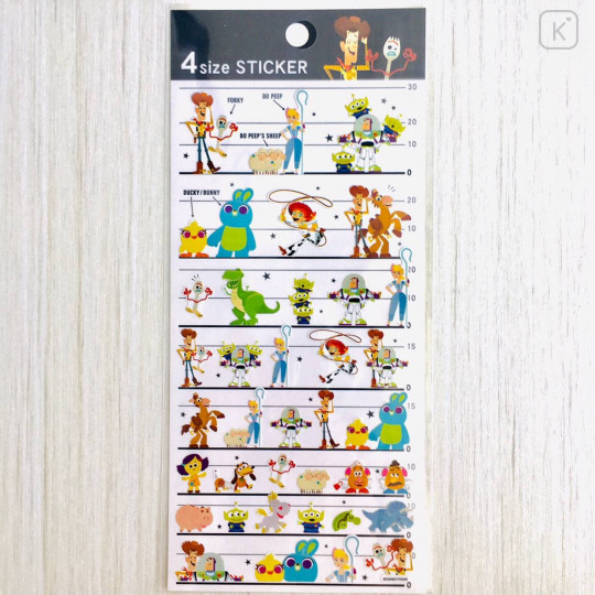 Japan Disney 4 Size Sticker - Toy Story - 1