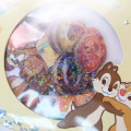 Japan Disney Masking Seal Flake Sticker - Chip & Dale Glitter - 3