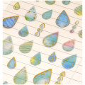 Colorful Stickers with Foil Gold - Water Drop - 1