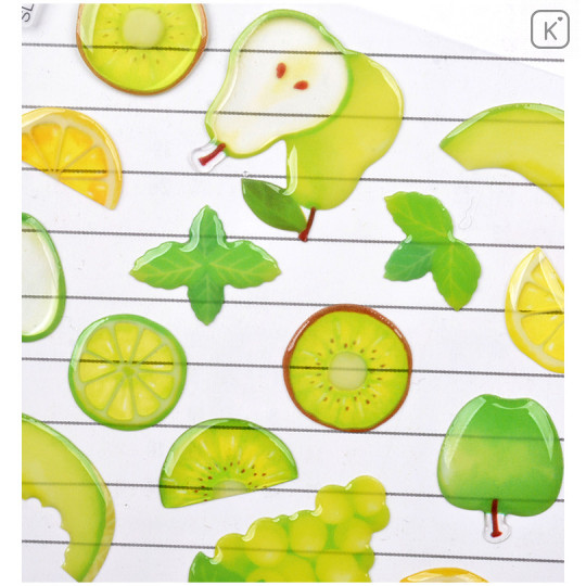 Fruit Stickers - Green Melon Grape - 1