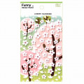 Korea Funny Sticker World Felt Sticker - Sakura Blossom - 1