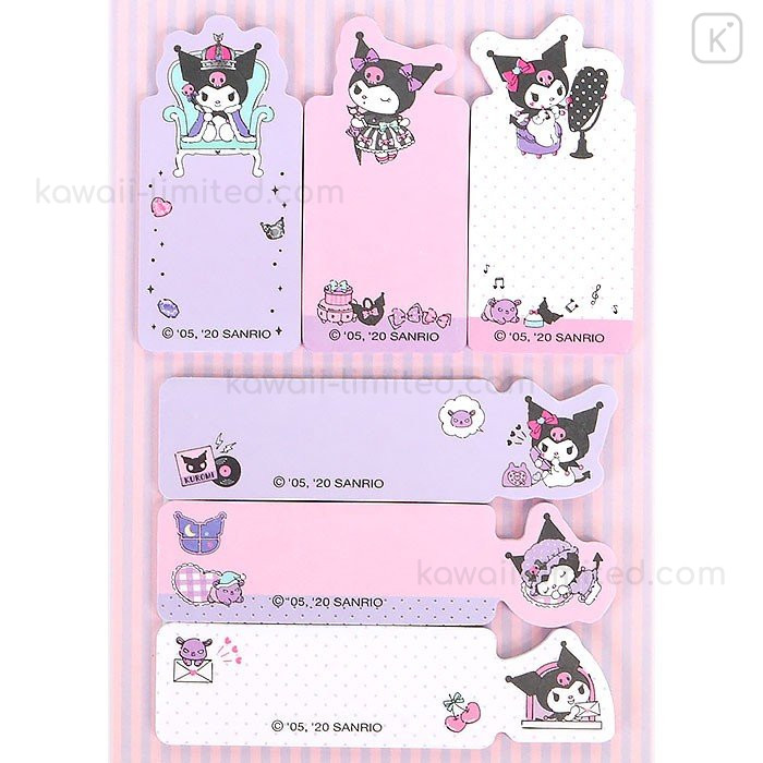 Japan Sanrio Sticky Notes - Kuromi | Kawaii Limited