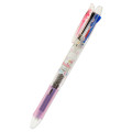Japan Sanrio Clip-On Slim 3 Color Multi Ball Pen - Cheery Chums - 1