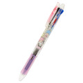 Japan Sanrio Clip-On Slim 3 Color Multi Ball Pen - Little Twin Stars - 1