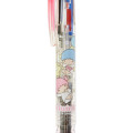 Japan Sanrio Clip-On Slim 3 Color Multi Ball Pen - Little Twin Stars - 2
