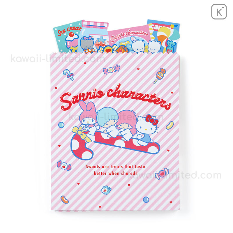 Kawaii Cute Sanrio Character Tuxedosam Sticker Sweets Ice Cream Cafe Wagon JAPAN 