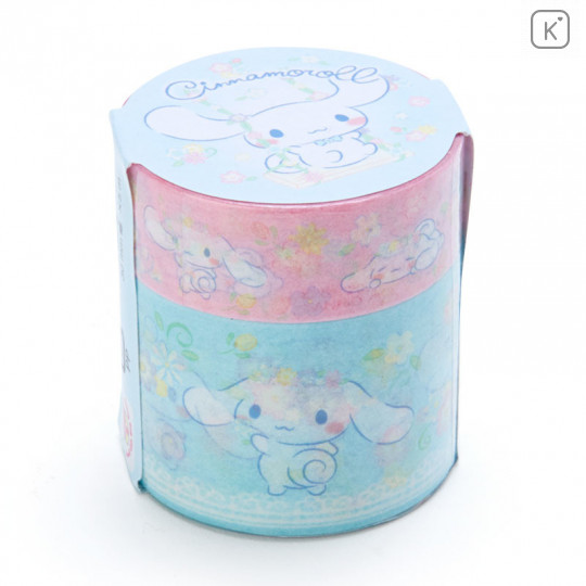 Japan Sanrio Washi Paper Masking Tape 2pcs - Cinnamoroll - 2