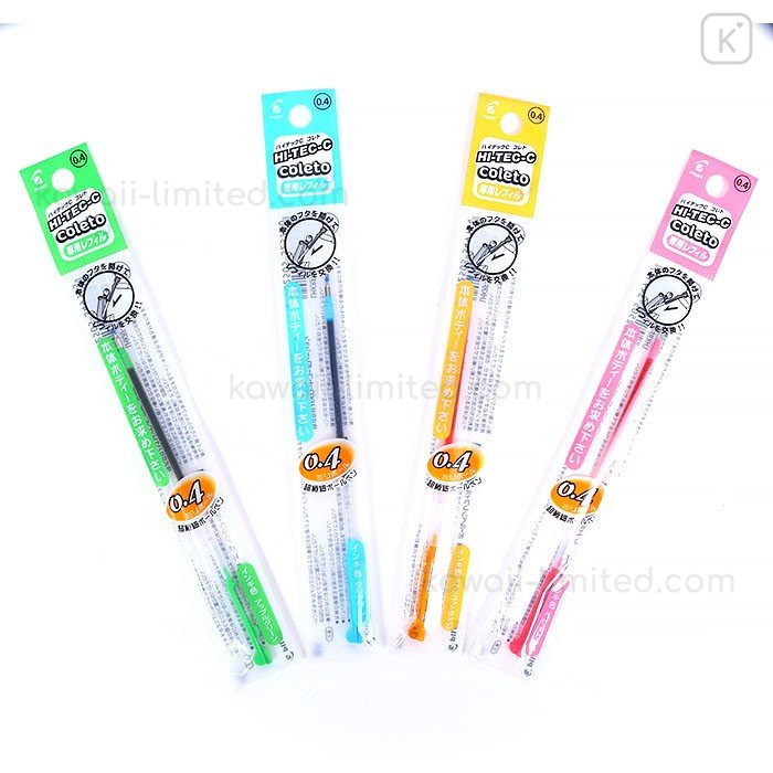 Japan Sanrio Hi-Tec-C Coleto 4 Color Multi Gel Pen - Cinnamoroll