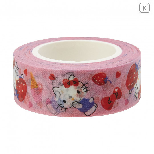 Japan Sanrio Washi Paper Masking Tape - Hello Kitty - 2