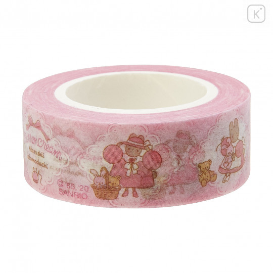 Japan Sanrio Washi Paper Masking Tape - Marroncream - 2