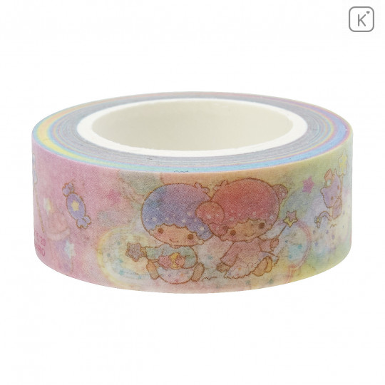 Japan Sanrio Washi Paper Masking Tape - Little Twin Stars - 2