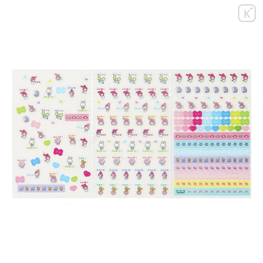 Japan Sanrio Transparent Sticker - My Melody - 1