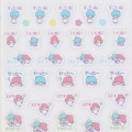 Japan Sanrio Transparent Sticker - Little Twin Stars - 4