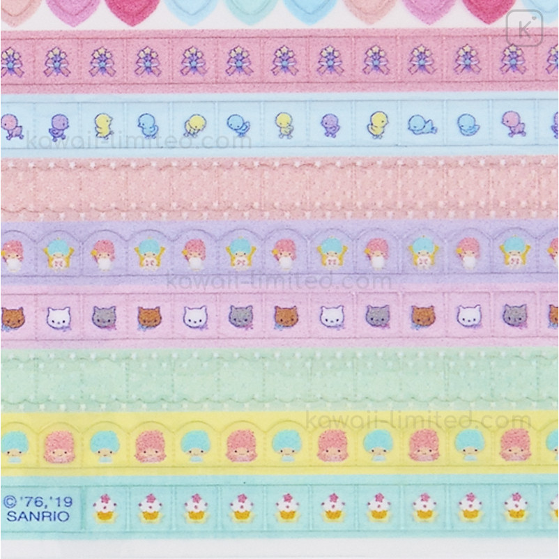 Japan Sanrio Transparent Sticker - Little Twin Stars | Kawaii Limited