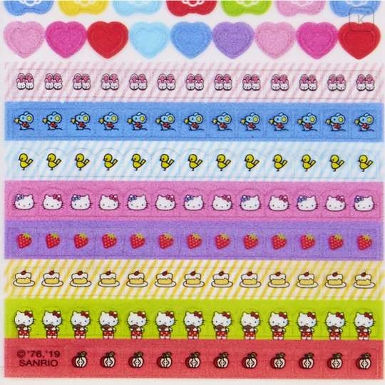 Japan Sanrio Transparent Sticker - Hello Kitty - 6