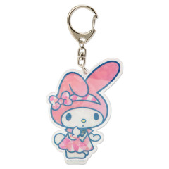 Japan Sanrio Sparking Hologram Charm Key Chain - My Melody