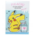 Japan Pokemon A6 Notepad - Pikachu & Milk - 1