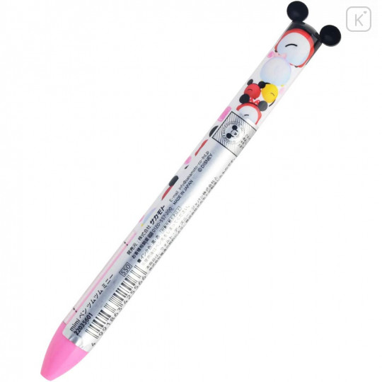 Japan Disney Two Color Mimi Pen - Tsum Tsum Minnie & Friends - 2