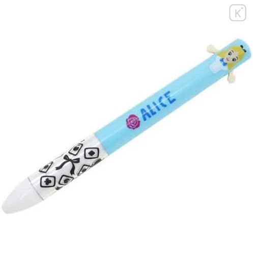 Japan Disney Two Color Mimi Pen - Wonderland Alice - 1