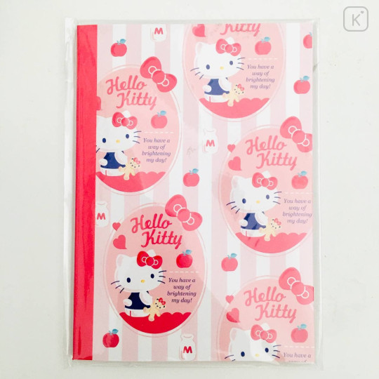 Japan Sanrio A6 Glue Notebook - Hello Kitty - 1