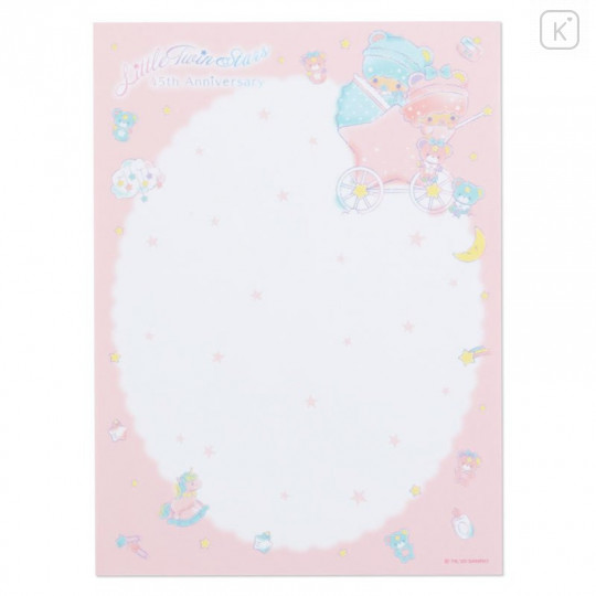 Japan Sanrio Letter Set - Little Twin Stars / 45th Anniversary Baby Dream - 5