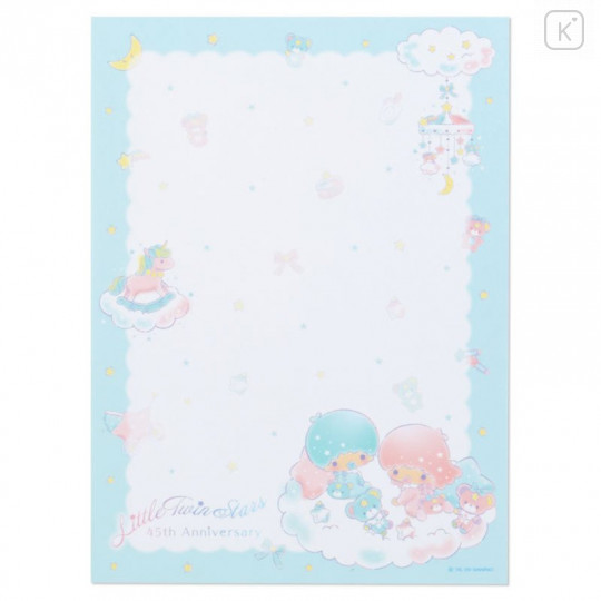 Japan Sanrio Letter Set - Little Twin Stars / 45th Anniversary Baby Dream - 6