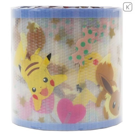 Japan Pokemon Yojo Masking Tape - Pikachu & Eevee - 2