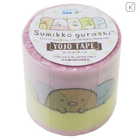 Japan San-X Yojo Masking Tape - Sumikko Gurashi - 1