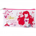 Japan Disney Clear Makeup Pouch Bag Pencil Case (M) - Little Mermaid Ariel - 1