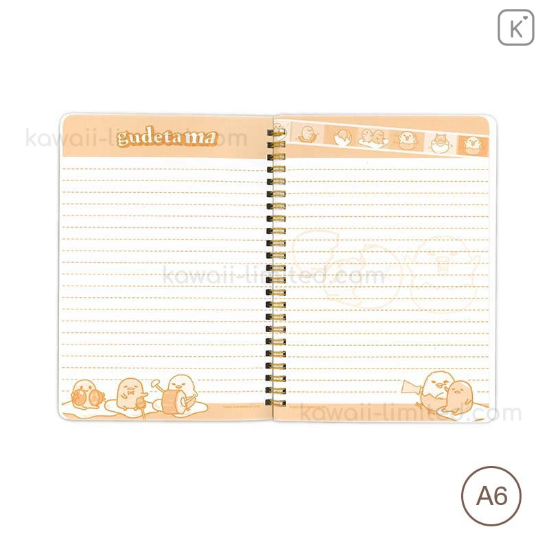 Sanrio Gudetama 7mm Ruled Note Pad