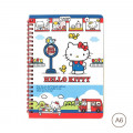 Sanrio A6 Twin Ring Notebook - Hello Kitty - 1