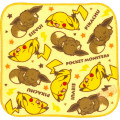 Japan Pokemon Fluffy Handkerchief - Pikachu & Eevee - 1