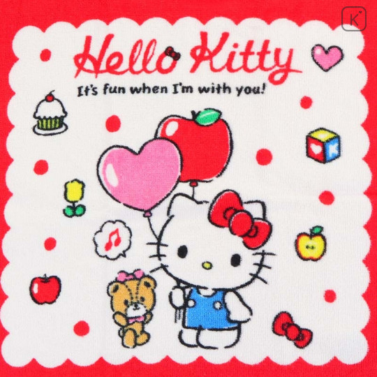 Sanrio Handkerchief Wash Towel - Hello Kitty - 2